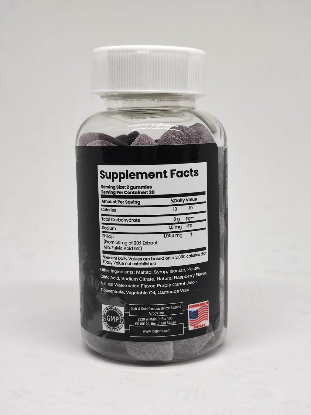 Shilajit Gomitas 1000 mg
