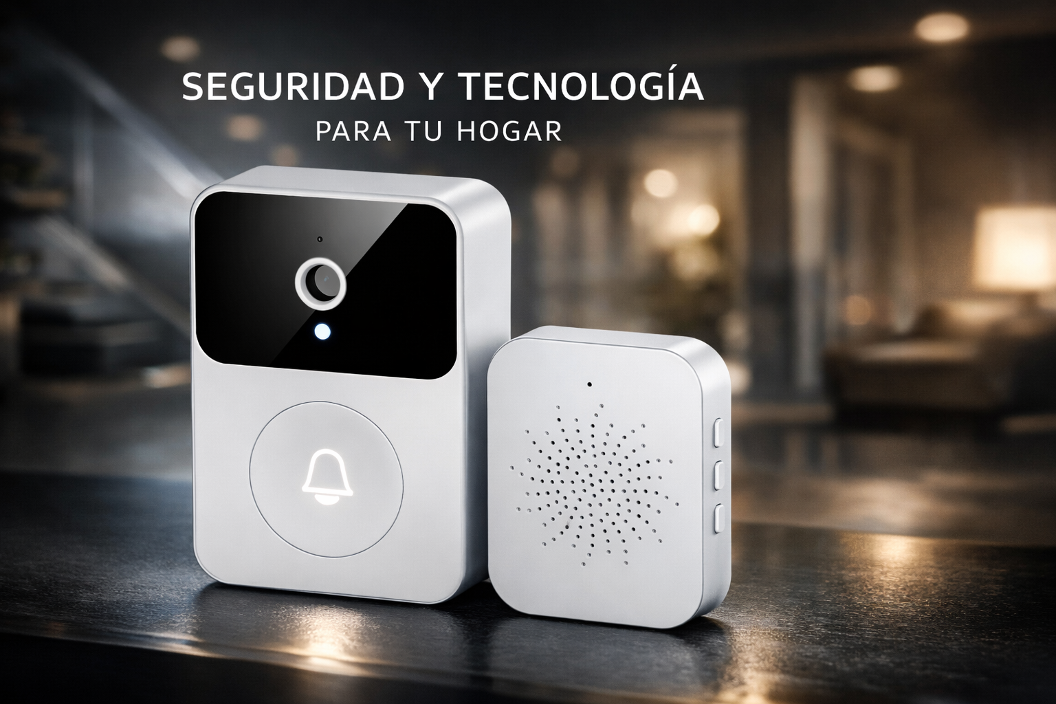 TIMBRE INALAMBRICO CON CAMARA WIFI