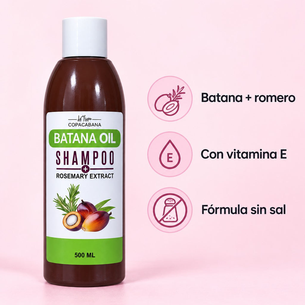 Pack 2 Champú de Batana y Romero – Fortalece tu Cabello