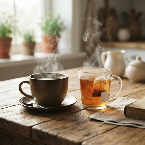 Tomo mucho café o té