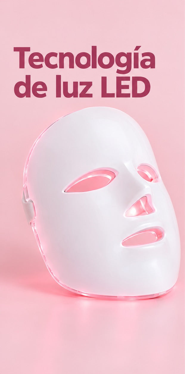 Máscara LED Facial – Skincare Profesional en Casa