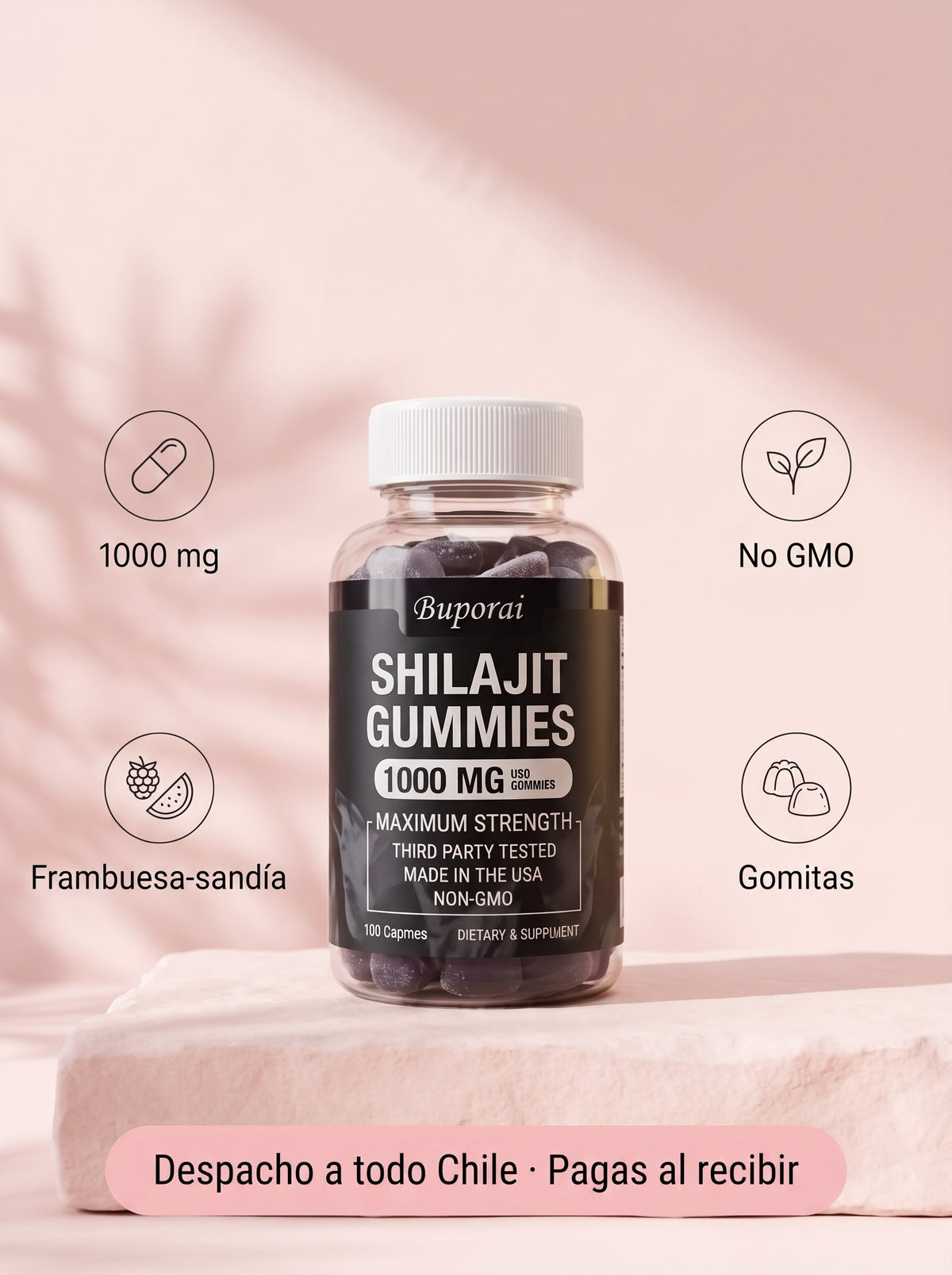 Gomitas de Shilajit datos