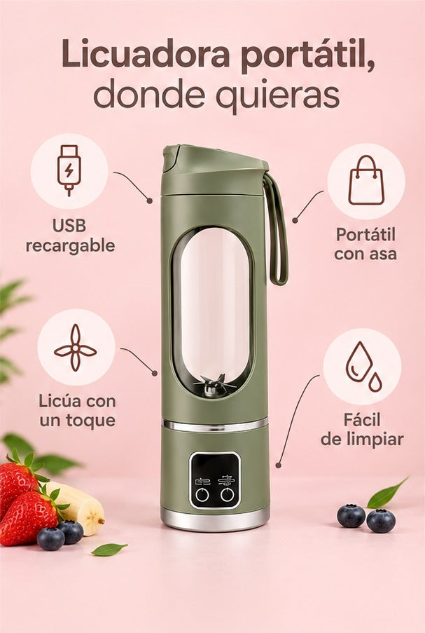 Vaso licuadora portátil USB
