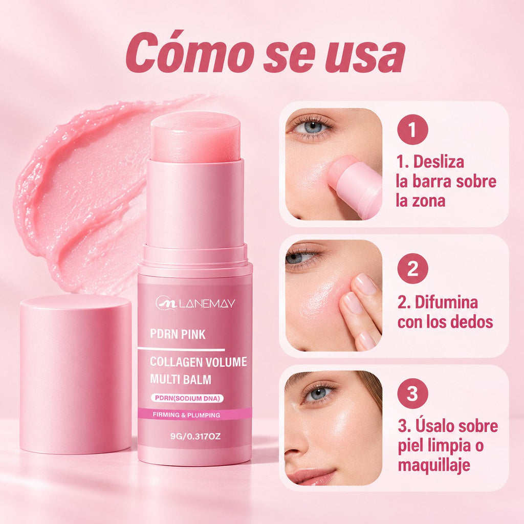 Cómo usar el Bálsamo PDRN en 3 pasos
